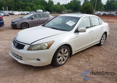 2008 Honda Accord 3.5 Ex-L из США, поврежденный, VIN 1HGCP36878A048755